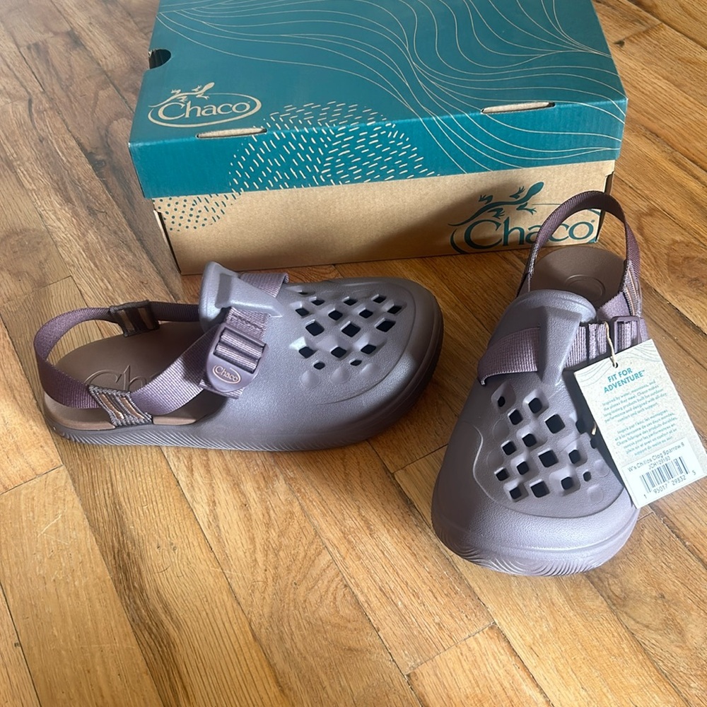 Chaco Chillos Clog Sparrow, Size 8